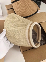 Mũ cói nửa đầu Sun Flat xuất xịn 3 màu