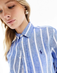 Áo sơ mi  bằng vải lanh hiệu Polo Ralph Lauren