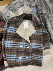 Trenchcoat Zara dáng lửng kèm belt
