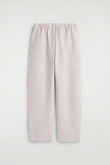 ÁO CHANI VẢI LINEN+QUẦN ỐNG RỘNG BẰNG VẢI LINEN CÓ EO CO GIÃN