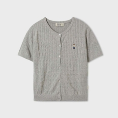 ÁO KHOÁC CARDIGAN TAY NGẮN WHOAU