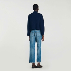 ÁO LEN CARDIGAN HAI HÀNG KHUY