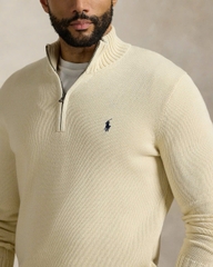 Áo len cotton có khóa kéo