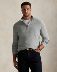 Áo len cotton có khóa kéo