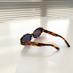 CDior B1U cat-eye acetate and gold-tone sunglasses