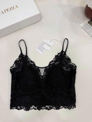 Áo bratop LA PERLA ren 3D kèm mút