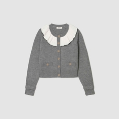 ÁO KHOÁC CARDIGAN CỔ TƯƠNG PHẢN