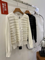 Áo phao tay len 4 túi