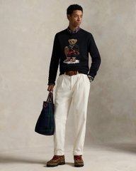 Áo len Polo Bear