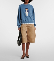 Áo nỉ pha trộn cotton Polo Bear