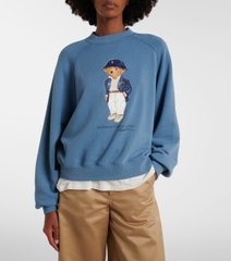 Áo nỉ pha trộn cotton Polo Bear