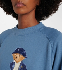 Áo nỉ pha trộn cotton Polo Bear