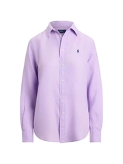 Áo Sơ Mi Nữ Tay Dài Classic Fit Linen Shirt