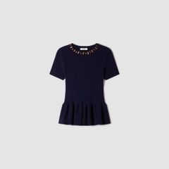 Áo len gân và cashmere