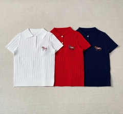Áo Polo len thừng ngắn tay ERDOS cổ đức 2 màu