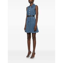 Váy denim Sel-Portrait cổ bẻ 4 túi
