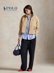 Áo Khoác Nữ Tay Dài Cotton Canvas Jacket