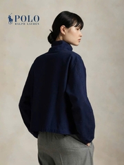 Áo Khoác Nữ Tay Dài Cotton Canvas Jacket