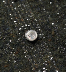 Áo len thêu vải tuýt đính sequin