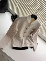 Áo khoac cổ trụ Loro Piana 4 màu