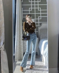 Quần jeans Predestine ống loe 4 màu