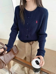 CDG Polo RL vặn thừng nhỏ 100% cotton