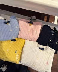CDG Polo RL vặn thừng nhỏ 100% cotton