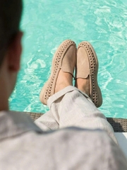 Loafer Loro Piana Summer Walk suede Dijon