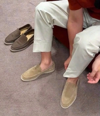 Loro Piana Summer Walk loafer Suede Tan