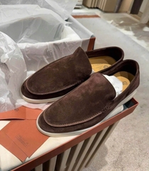 Loro Piana Summer Walk loafer Suede Tan
