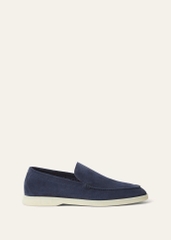 Loro Piana Summer Walk loafer Suede Tan
