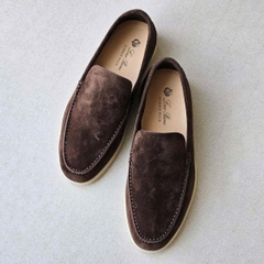 Loro Piana Summer Walk loafer Suede Tan