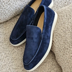 Loro Piana Summer Walk loafer Suede Tan