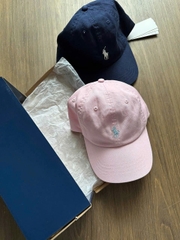 Mũ lưỡi trai Polo RL thêu ngựa 100% cotton