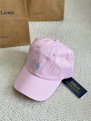 Mũ lưỡi trai Polo RL thêu ngựa 100% cotton
