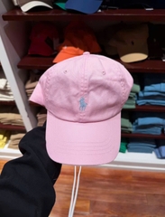 Mũ lưỡi trai Polo RL thêu ngựa 100% cotton
