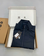 Jacket gió cổ trụ 5cm BOSS màu navy