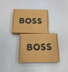 Jacket gió cổ trụ 5cm BOSS màu navy