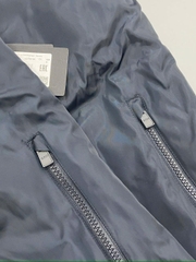 Jacket gió cổ trụ 5cm BOSS màu navy
