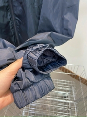 Jacket gió cổ trụ 5cm BOSS màu navy