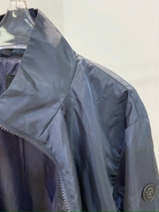Jacket gió cổ trụ 5cm BOSS màu navy