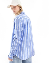 Áo sơ mi  bằng vải lanh hiệu Polo Ralph Lauren