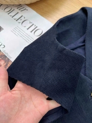 Gile nhung Polo Ralph Lauren navy tuồn auth