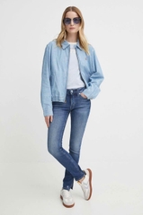 Jacket Polo Ralph Lauren denim cổ trụ
