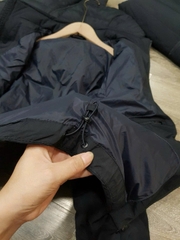 Áo khoác phao dài tay cổ trụ