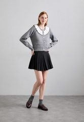 ÁO KHOÁC CARDIGAN CỔ TƯƠNG PHẢN