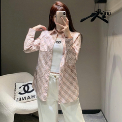 Sơ mi BBR cổ đức kẻ hồng
