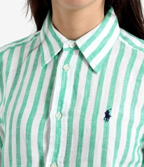 Áo sơ mi  bằng vải lanh hiệu Polo Ralph Lauren