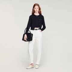 ÁO KHOÁC CARDIGAN NGẮN CỔ TRÒN