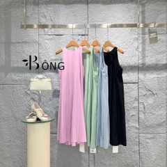 Váy 2 dây COS chun cổ 3 màu